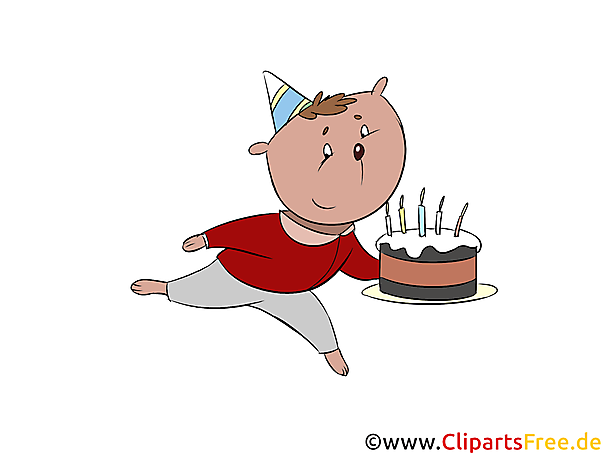 Cartoon Geburtstag kostenlos