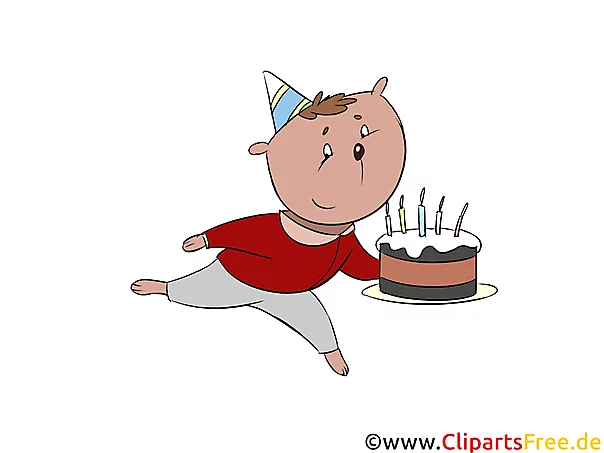 Cartoon Geburtstag kostenlos