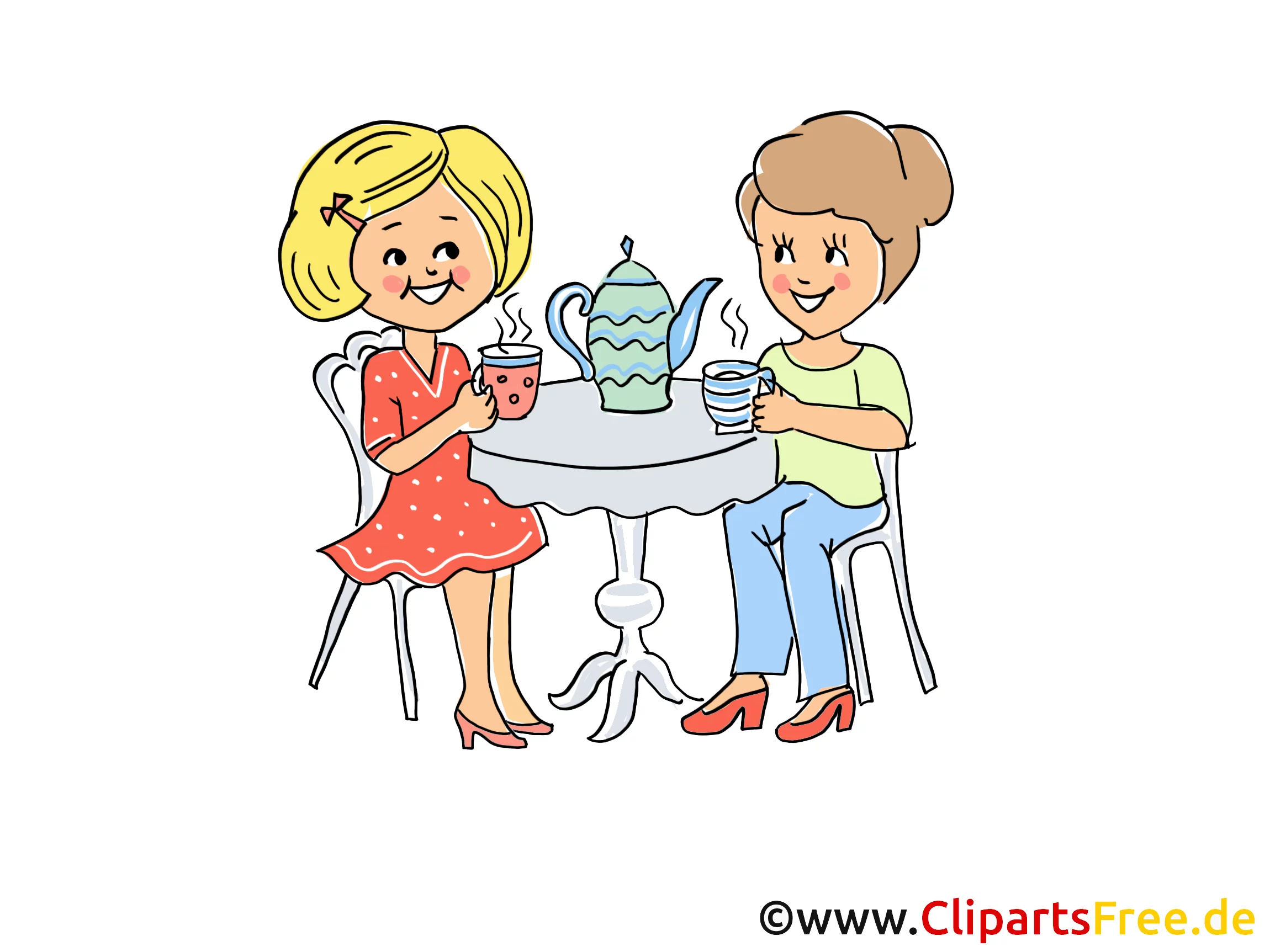 Geburtstag Party Illustration, Bild, Clipart, Cartoon