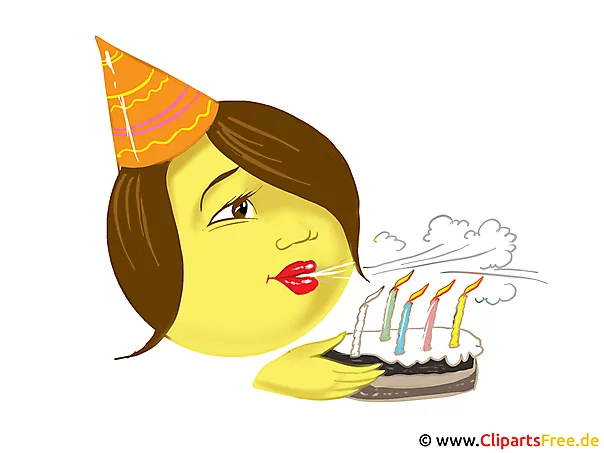 Smiley Geburtstag