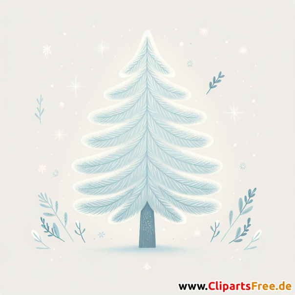 Tanne Clipart - Bilder zum Thema Bäume