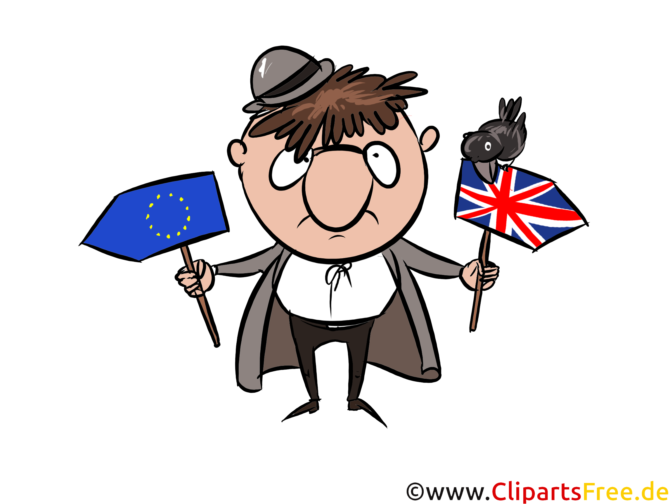 Schilder UK EU zum Brexit Clipart, Illustration, Bild Schilder UK EU zum Brexit Clipart, Illustration, Bild