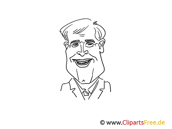 Horst Seehofer Zeichnung, Cartoon, Karikatur