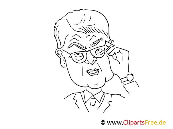 Sigmar Gabriel Karikatur, Zeichnung, Cartoon Sigmar Gabriel Karikatur, Zeichnung, Cartoon