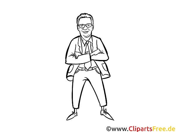 Thomas de Maizière Cartoon, Karikatur, Comic schwarz-weiss zum Drucken