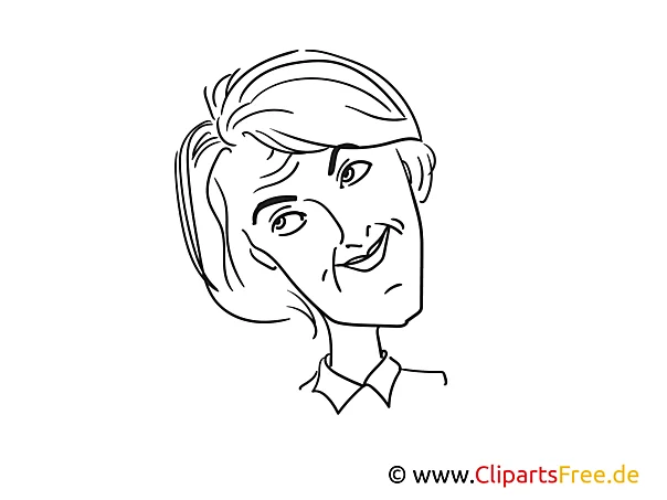 Ursula von der Leyen Zeichnung, Cartoon, Karikatur