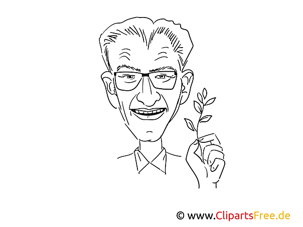 Winfried Kretschmann Zeichnung, Cartoon, Karikatur Winfried Kretschmann Zeichnung, Cartoon, Karikatur