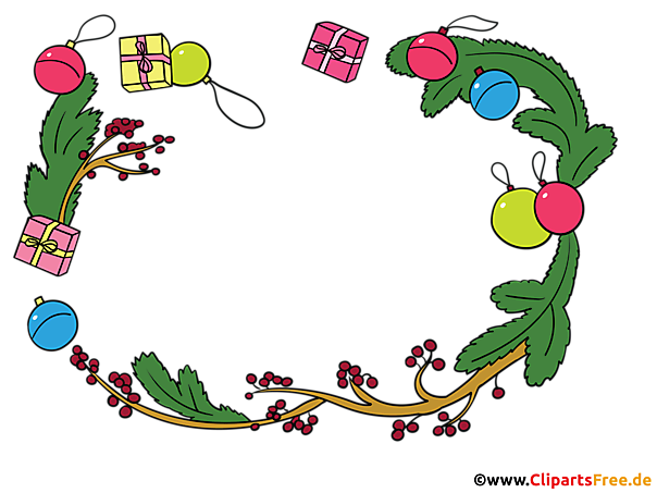 Fotorahmen PNG zu Weihnachten