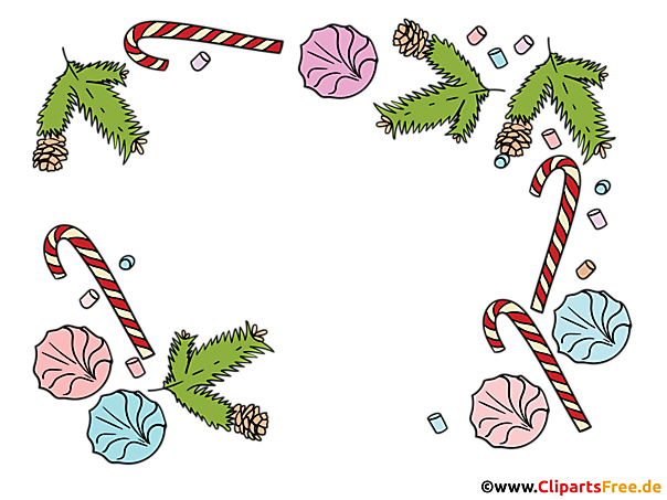 PNG Rahmen zu Weihnachten