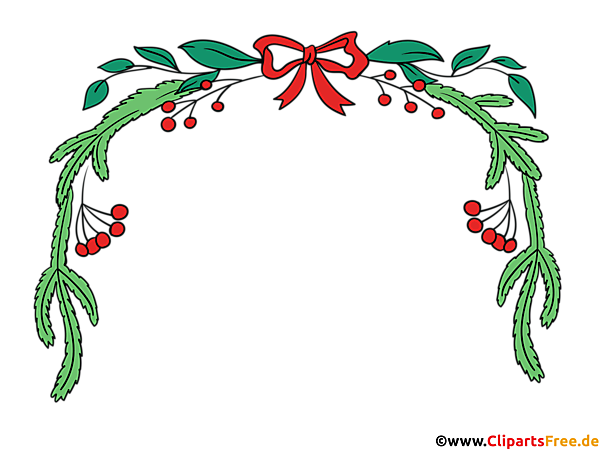 Weihnachten Clipart Rahmen transparent