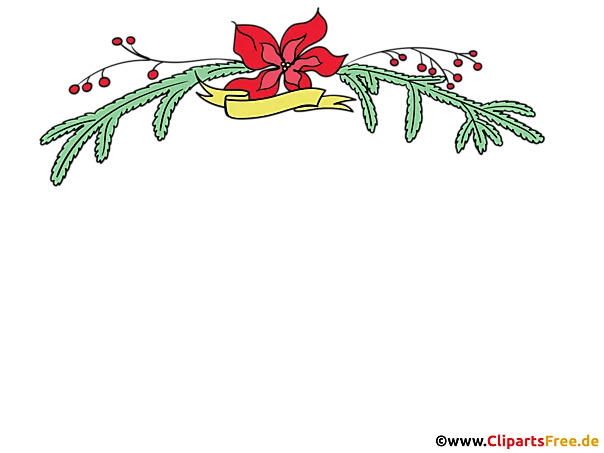 Weihnachten Rahmen transparent