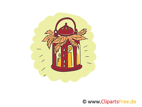 Clipart Laterne zum Laternenfest