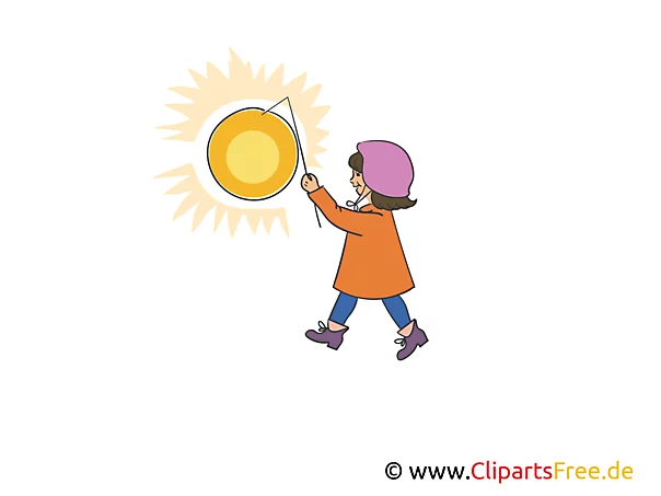 Laternenfest Clipart frei