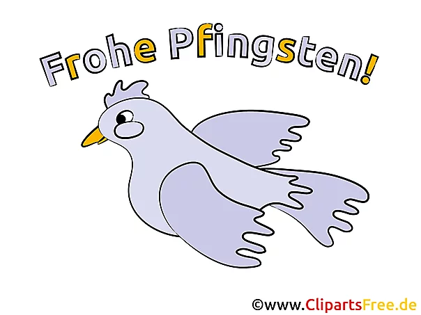 Taube Clipart - Bilder zu Pfingsten