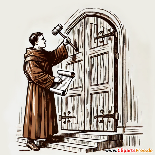 Reformation Bild 95 Thesen von Martin Luther