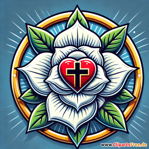 Reformation Symbol Luther-Rose
