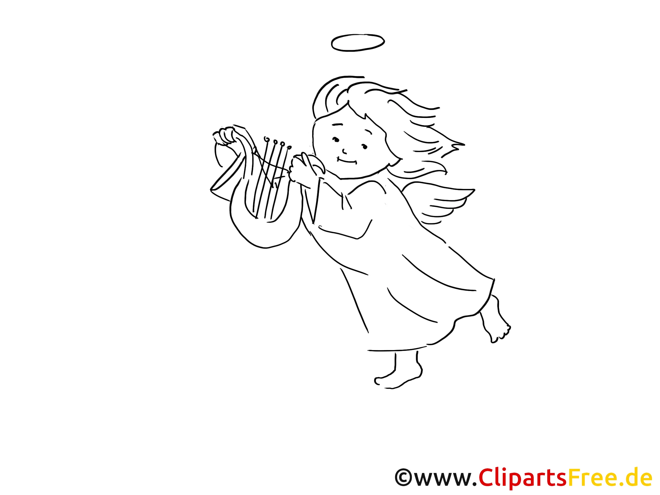 Taufe Clipart schwarz-weiss, Bild, Grafik, Illustration gratis