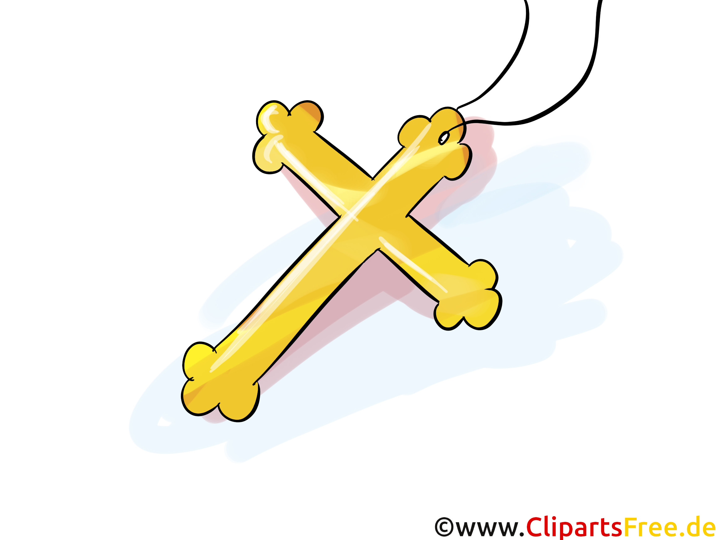 Taufe Kreuz Clipart