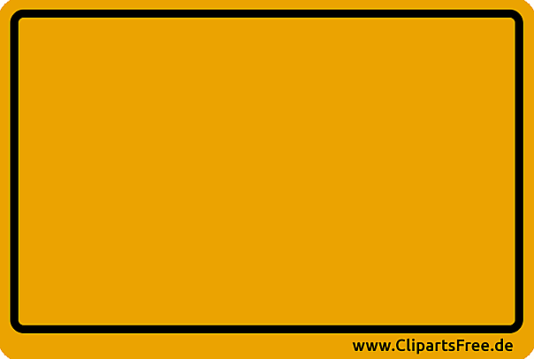 Ortszeichen Deutschland Vorlage zum Drucken und Beschriften