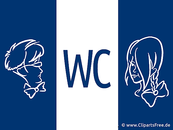 Cartello Wc