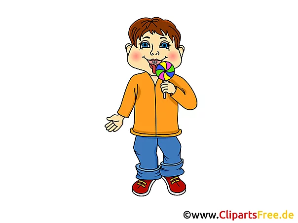 Schüler, Junge, Kind - Schule Cliparts, Bilder, Illustrationen
