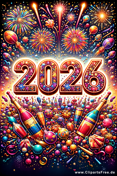 2026 Silvester Bild kostenlos