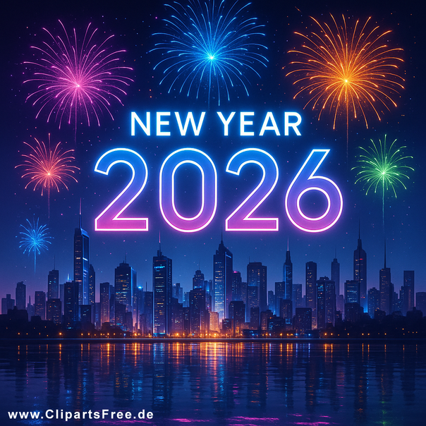 Silvesterfeier Illustration 2026