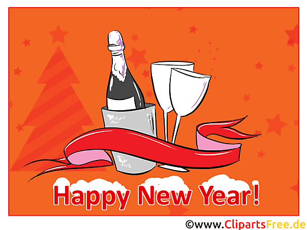 Ecard Guten Rutsch kostenlos per Mail verschicken