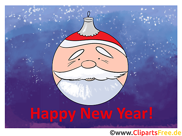 Ecards Frohes Neues Jahr kostenlos per Mail verschicken