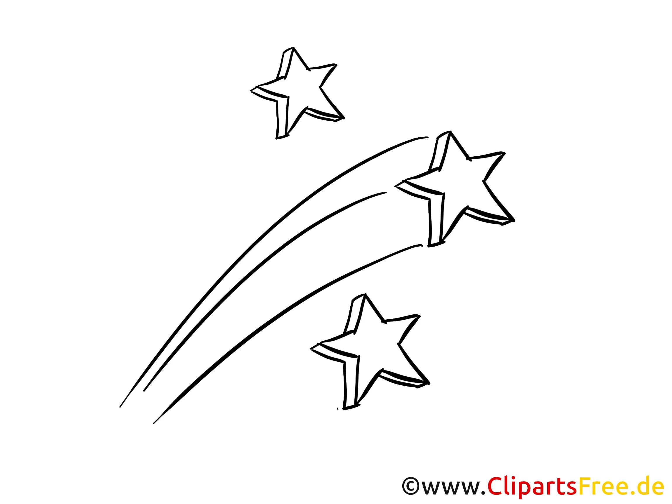 Feuerwerk Sylvester Clipart, Bild, Grafik, Karte