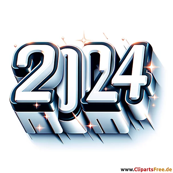 Silvester Clipart 2024