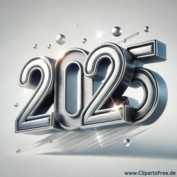 Silvester Clipart 2025