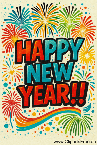 Happy New Year Clipart