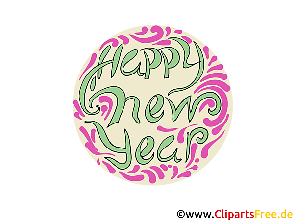 Grusskarten zu Silvester und Neujahr