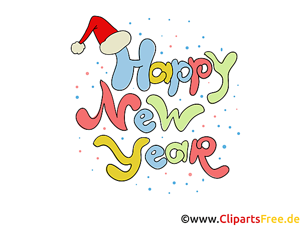 Happy New Year Greetings as eCards for free