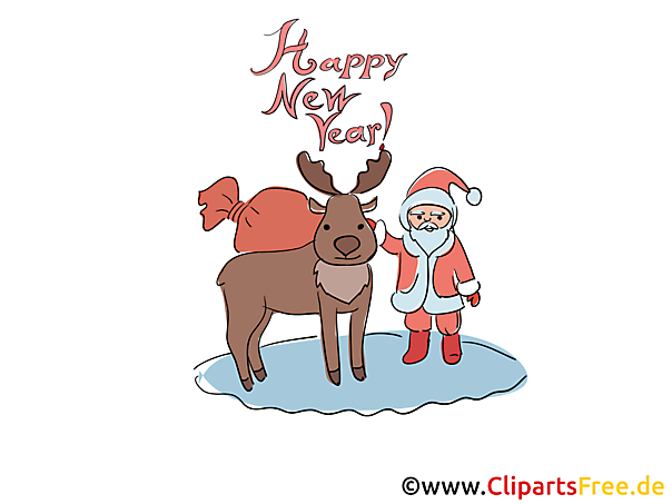 Silvester Wunsch als eCard per E Mail verschicken