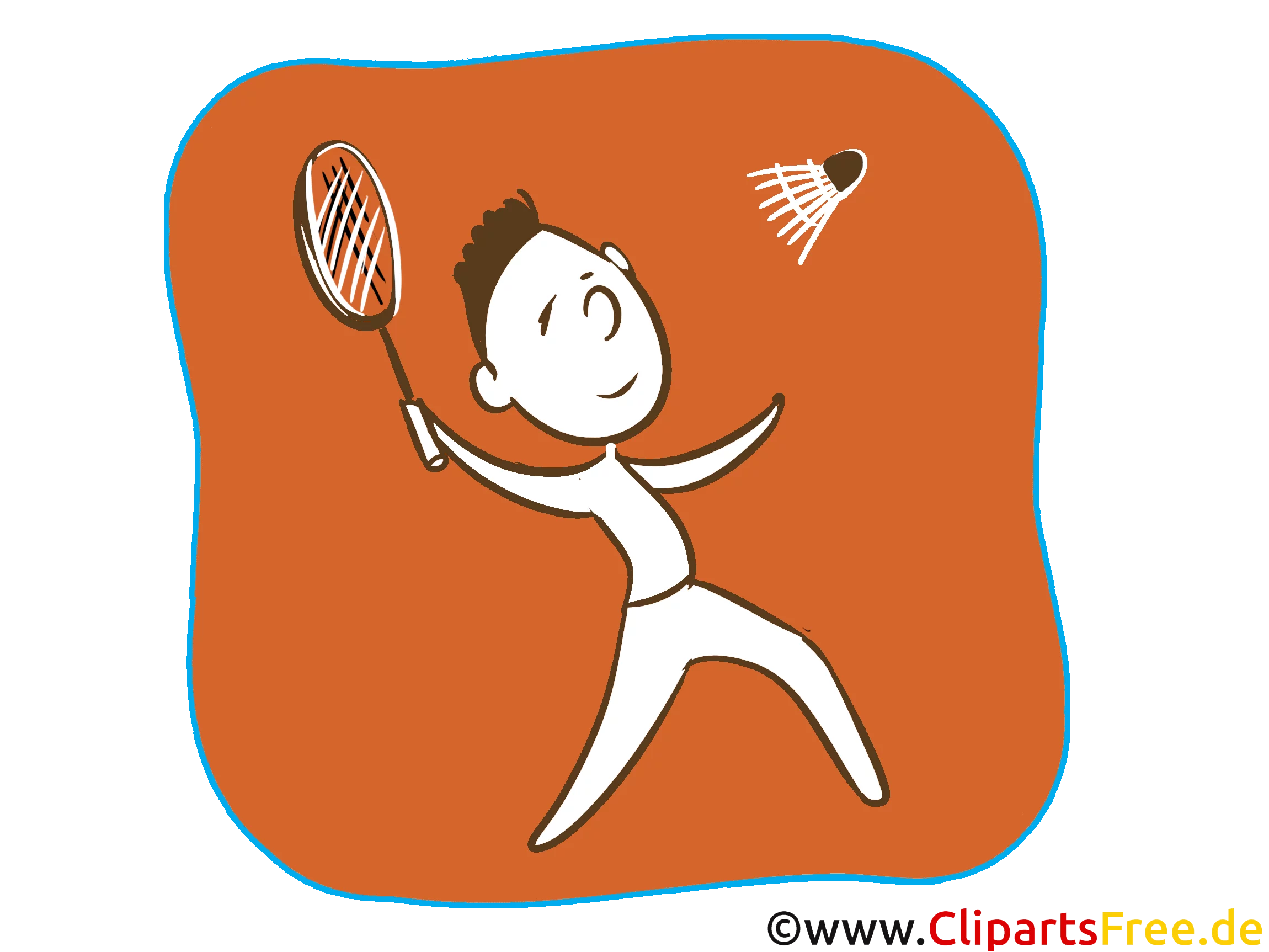 Badminton Sport Icon-Clipart