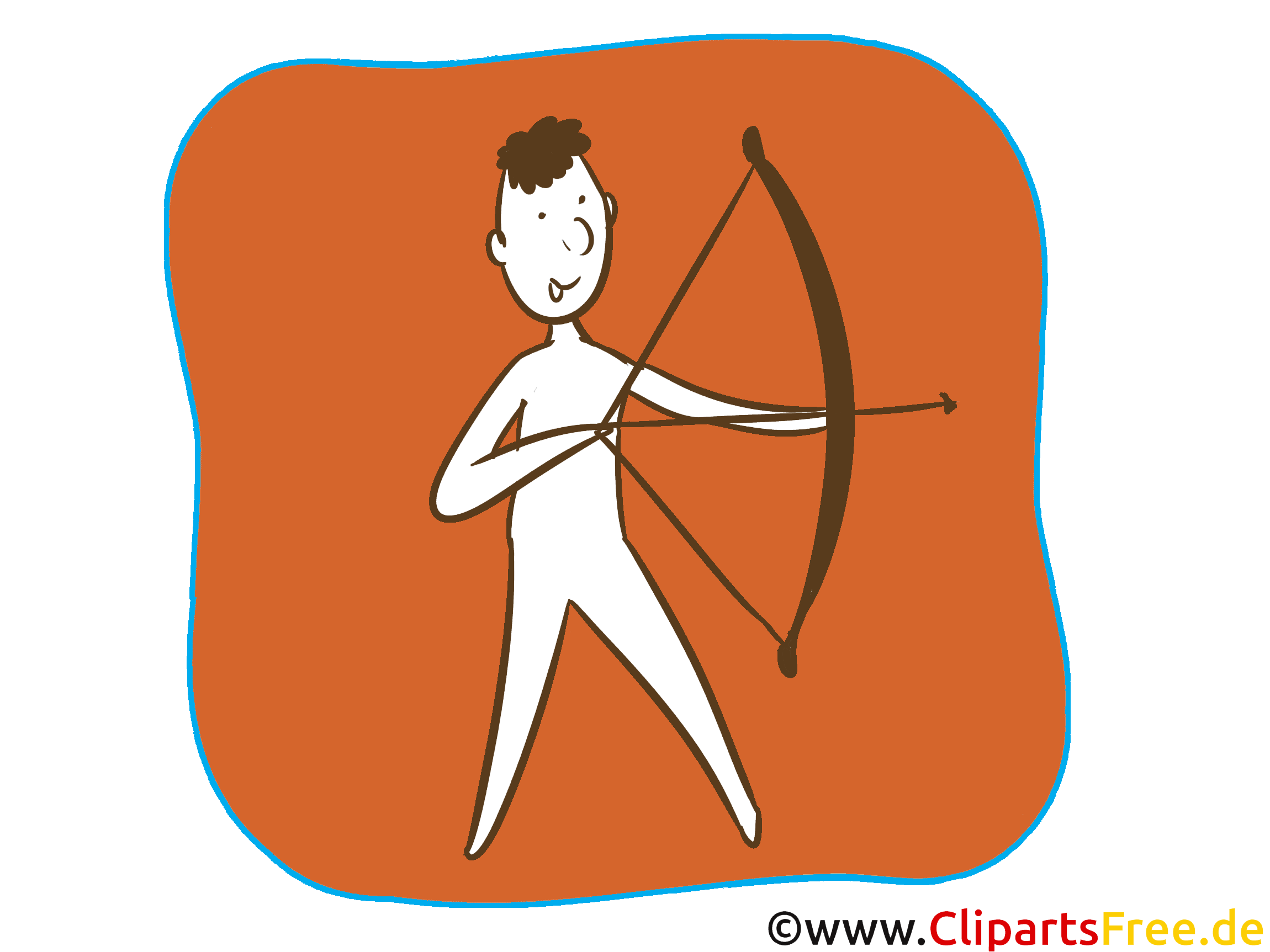 Bogenschießen Sport Icon-Clipart