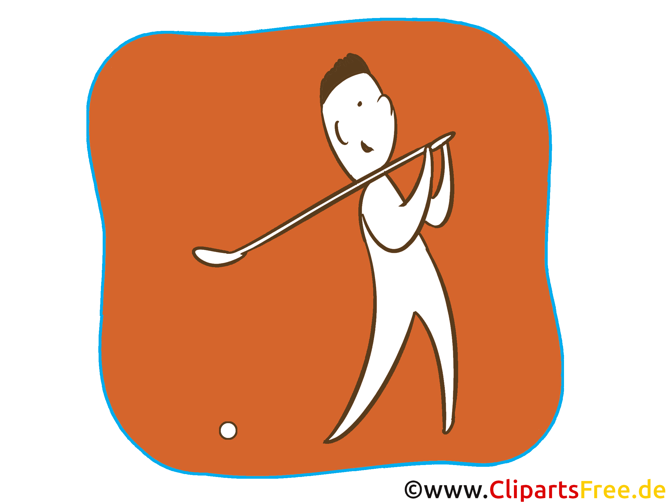 Golf Sport Icon-Clipart