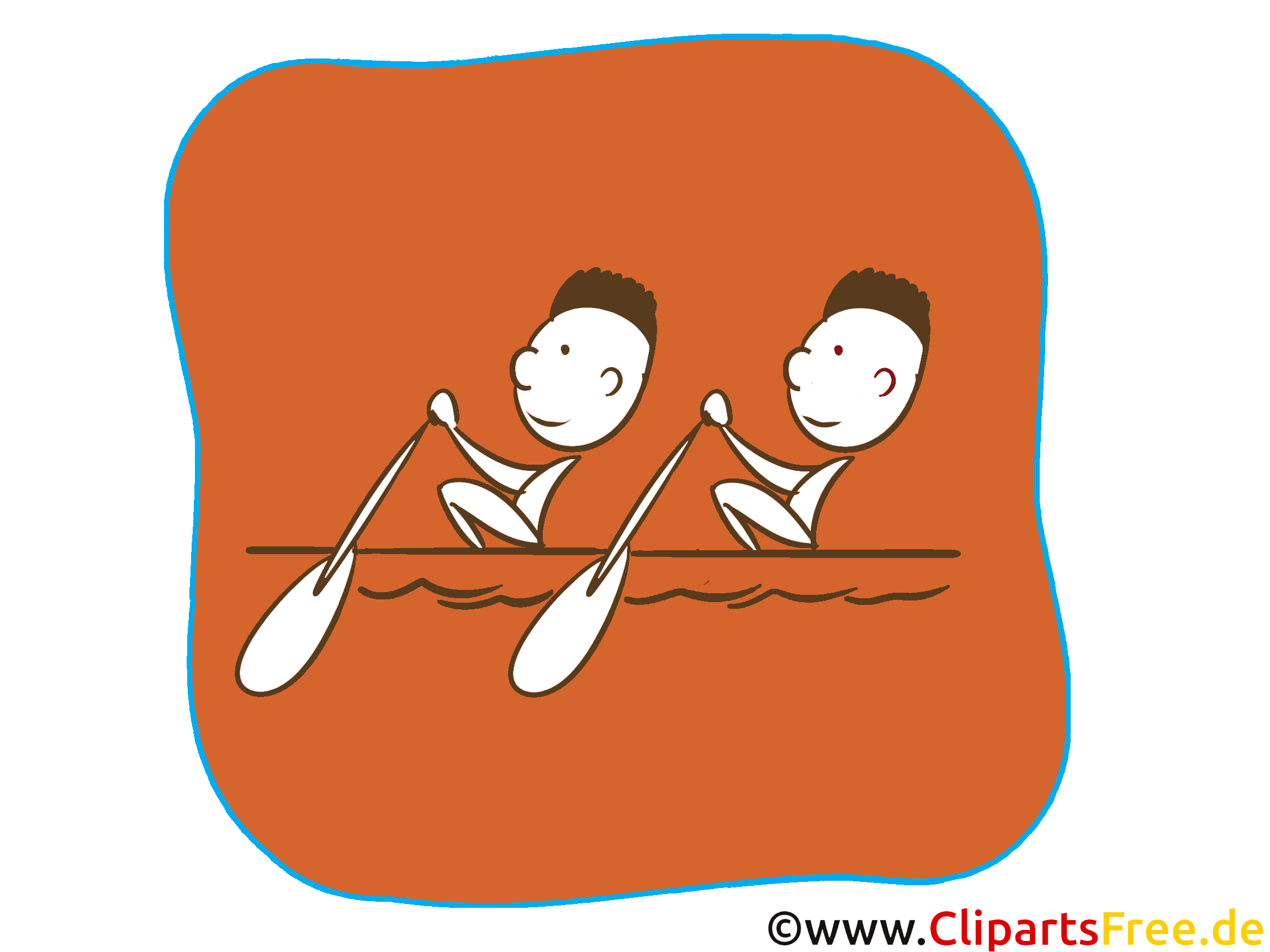 Rudern Sport Icon-Clipart