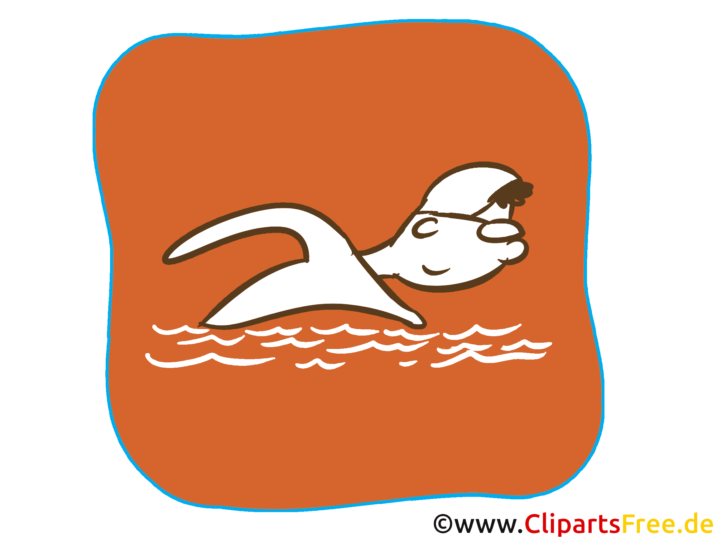 Schwimmen Sport Icon-Clipart