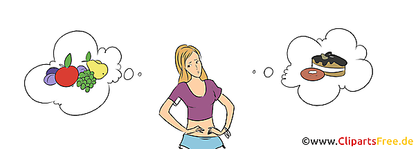 Bild der Frau Diät - Abnehmbild zum Drucken