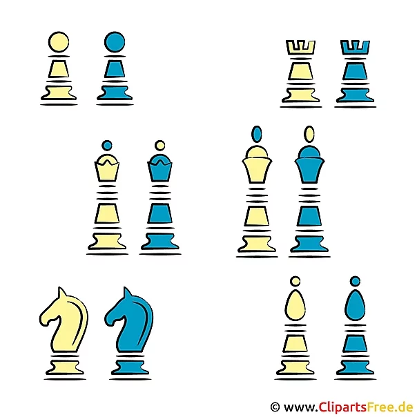 Schach Clipart koszenlos - Sport Cliparts free