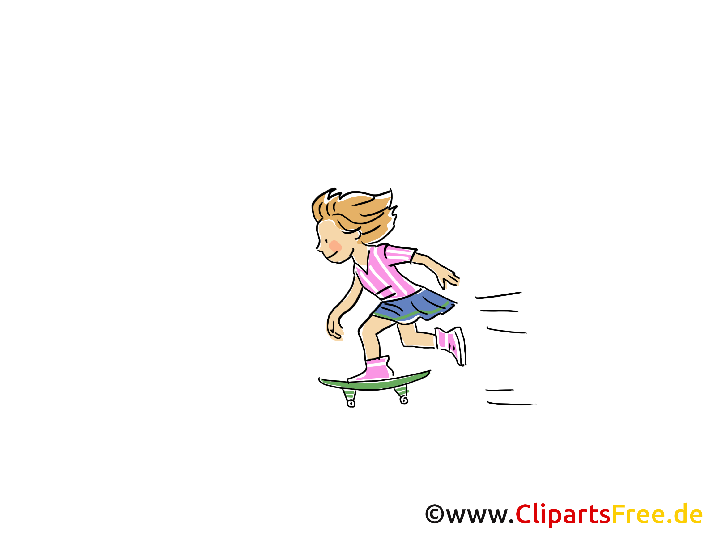 Skateboard Bild, Sport Clipart, Comic, Cartoon, Image gratis Skateboard Bild, Sport Clipart, Comic, Cartoon, Image gratis
