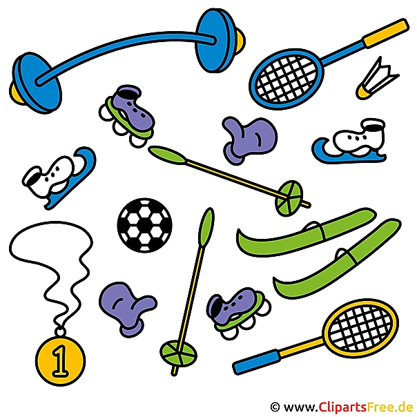 Sportbilder kostenlos- Sport Clip Art free