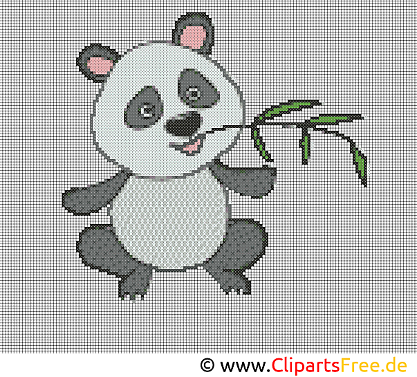 Ricamo Panda - ricami gratuiti Ricamo Panda - ricami gratuiti