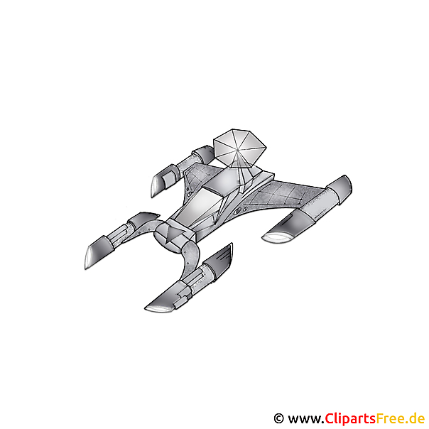 Spaceship Clipart, Bild, Cartoon, Grafik, Illustration Spaceship Clipart, Bild, Cartoon, Grafik, Illustration