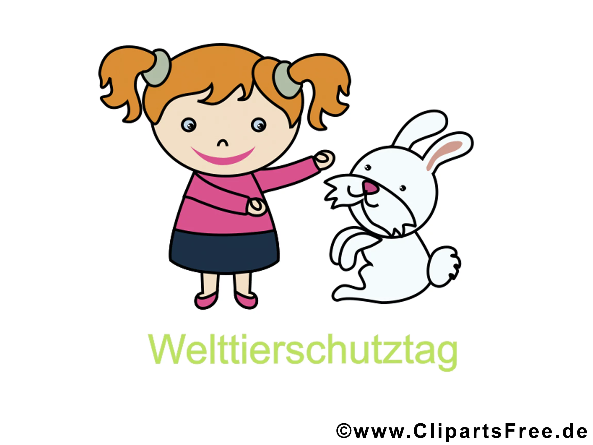 Free Clip Art zum Welttierschutztag