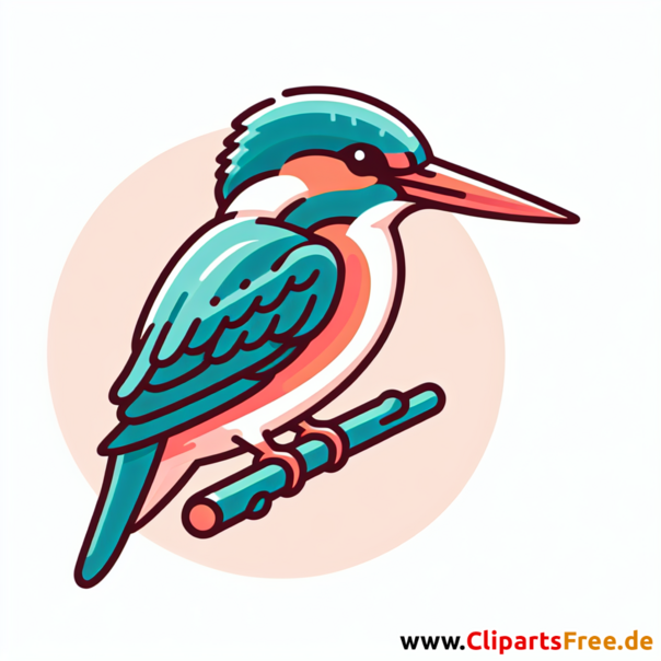 Eisvogel Clip Art - Bilder zum Thema Vögel