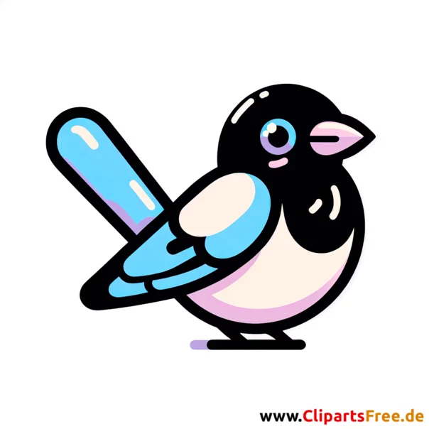 Elster Clip Art - Bilder zum Thema Vögel